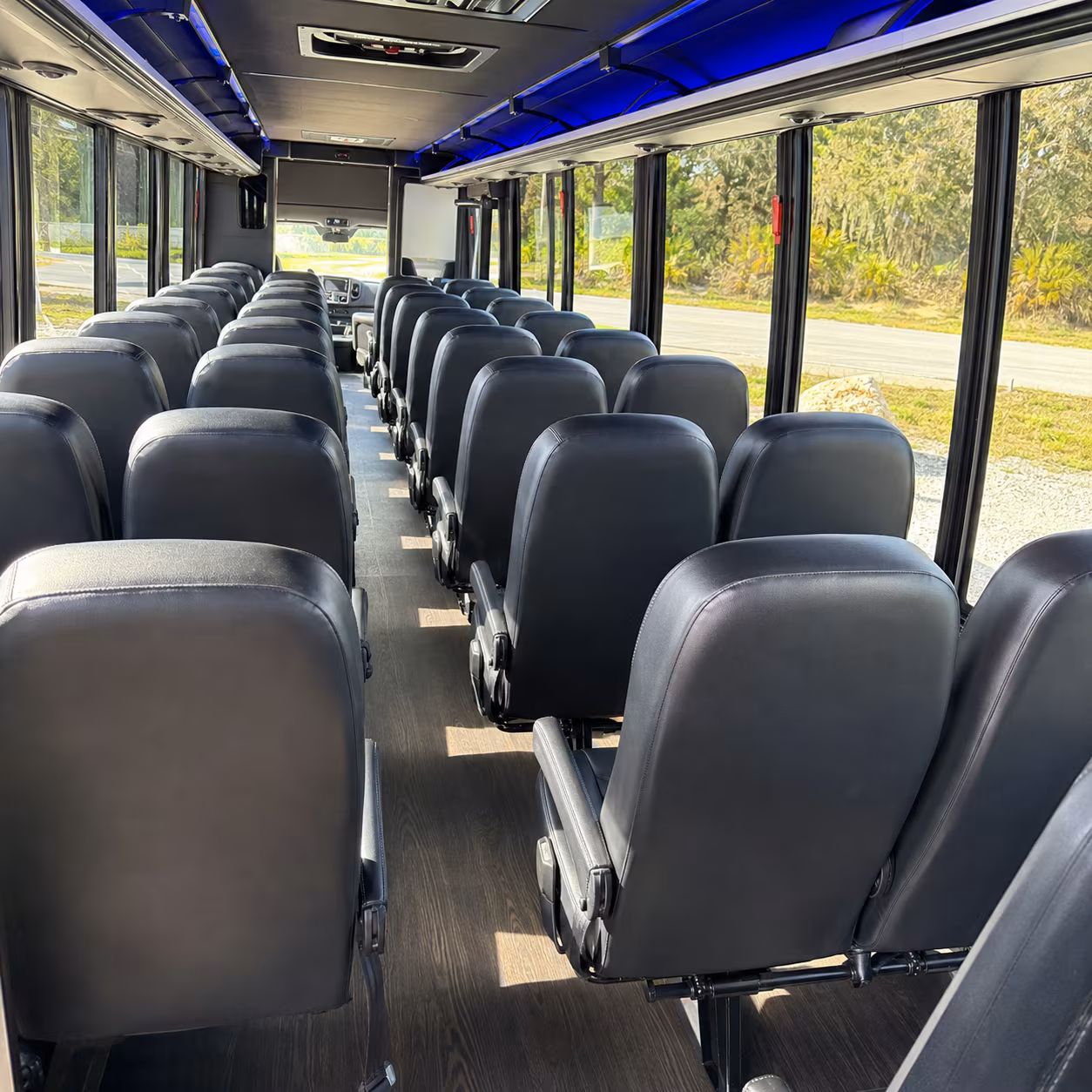 Fort Lee Airport Shuttle & Transportation party bus exterior
