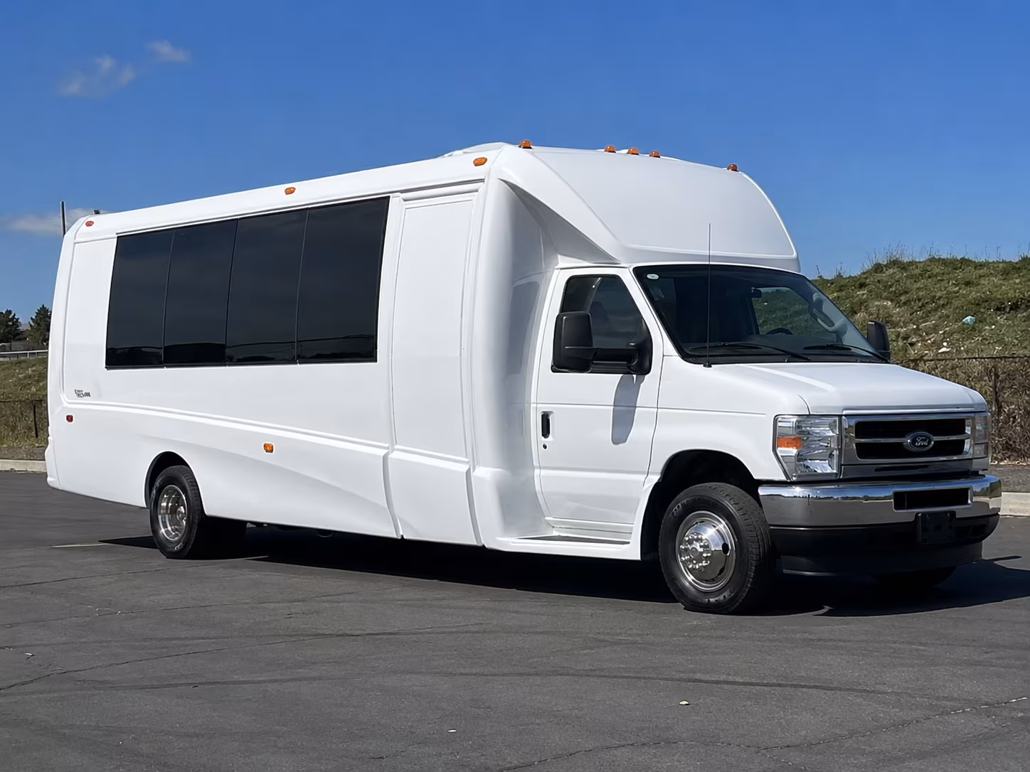 Fort Lee Bachelor & Bachelorette Transportation party bus exterior