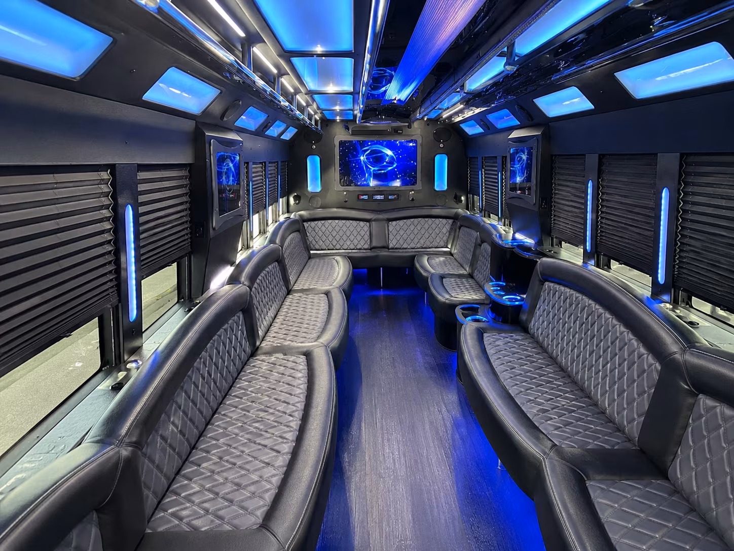 Fort Lee Concert & Music Festival Transportation party bus exterior