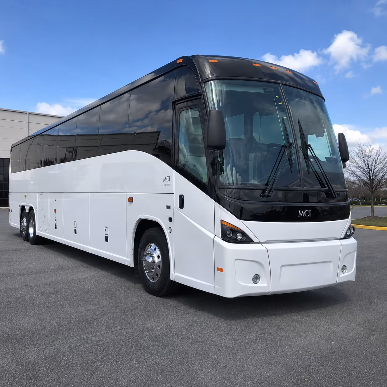 Fort Lee Corporate Transportation party bus exterior