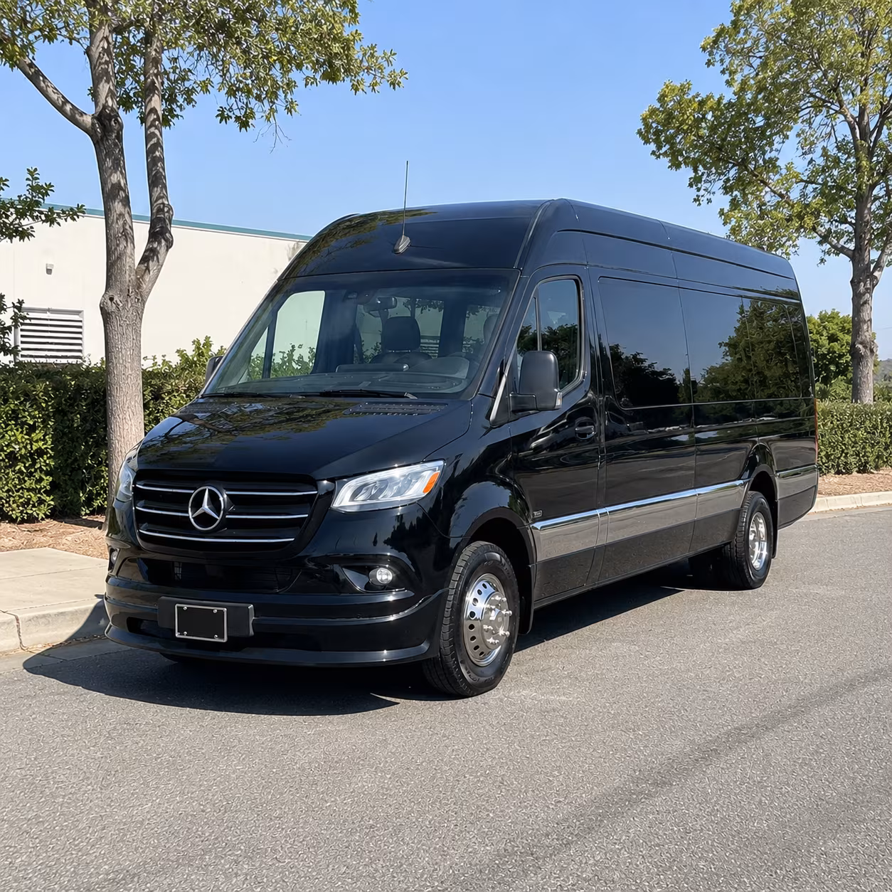 Fort Lee Corporate Transportation party bus exterior