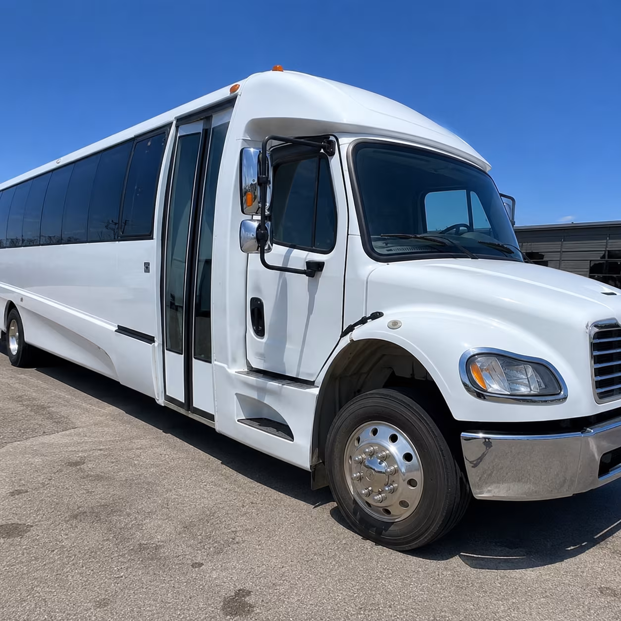 Fort Lee Corporate Transportation party bus exterior