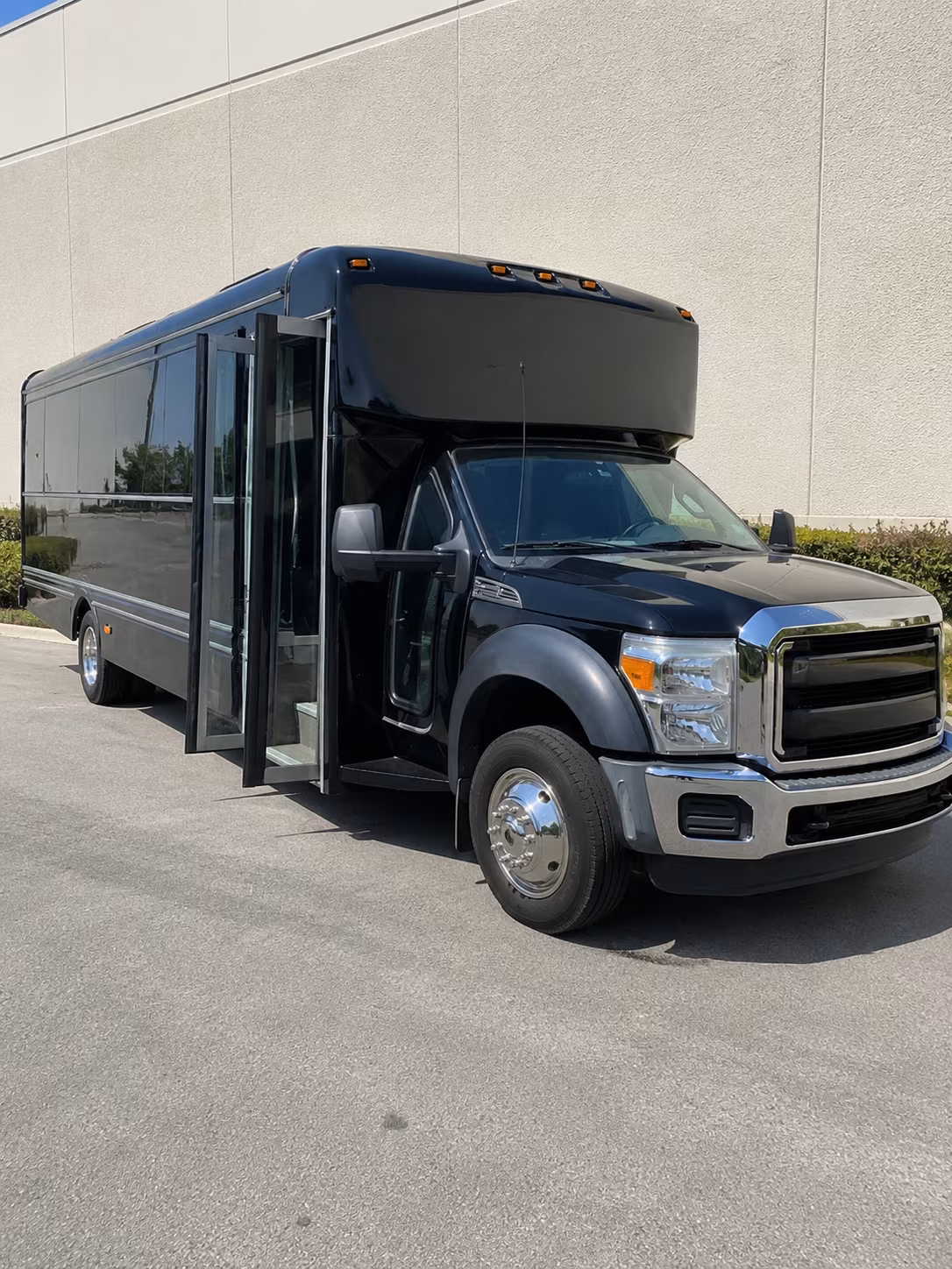 Fort Lee Prom & Homecoming Transportation party bus exterior