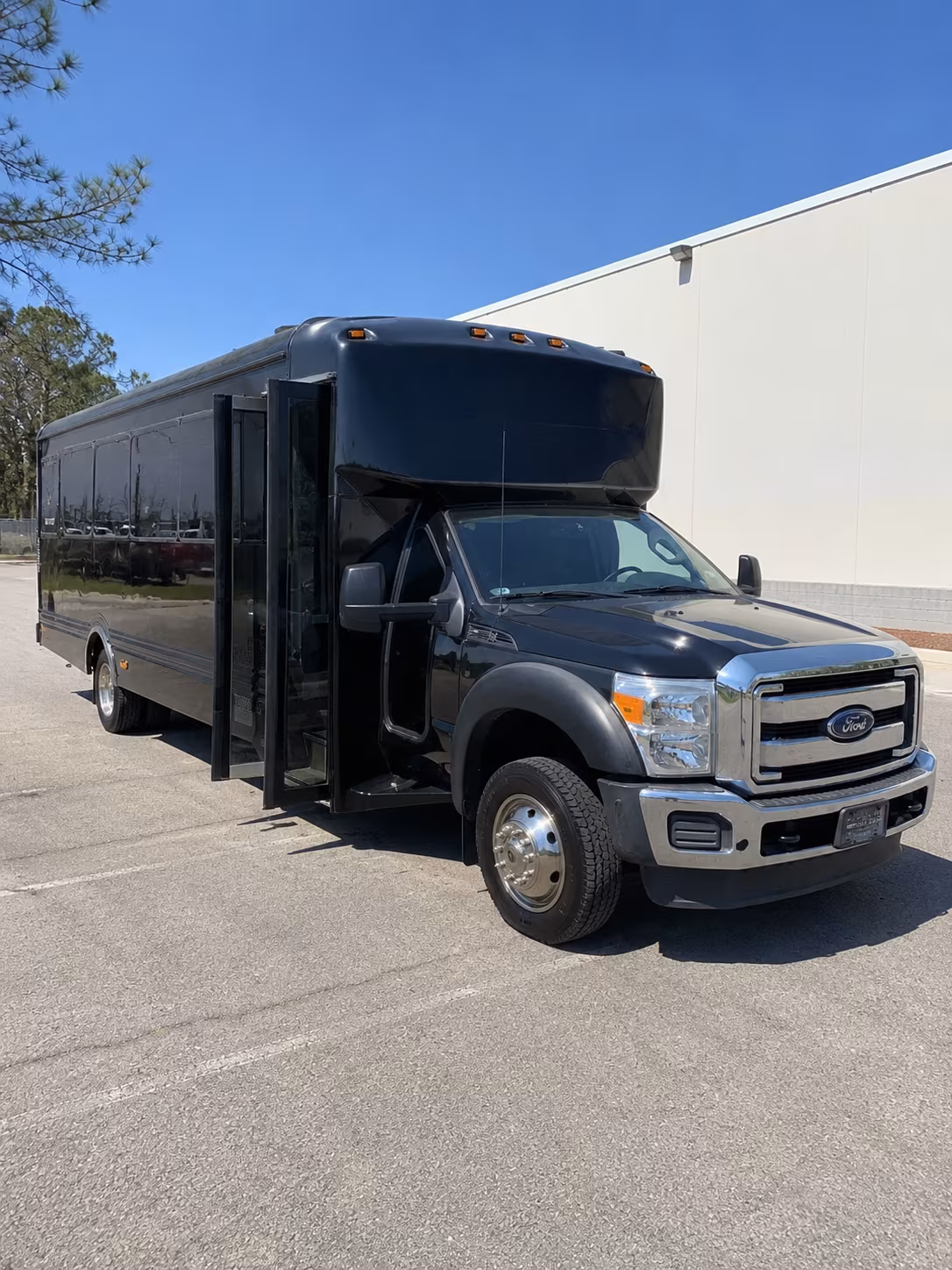 Fort Lee Prom & Homecoming Transportation party bus exterior