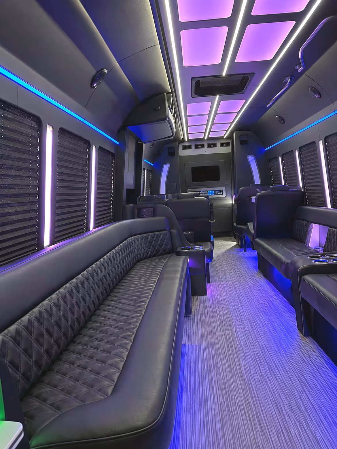Fort Lee Prom & Homecoming Transportation onboard seating