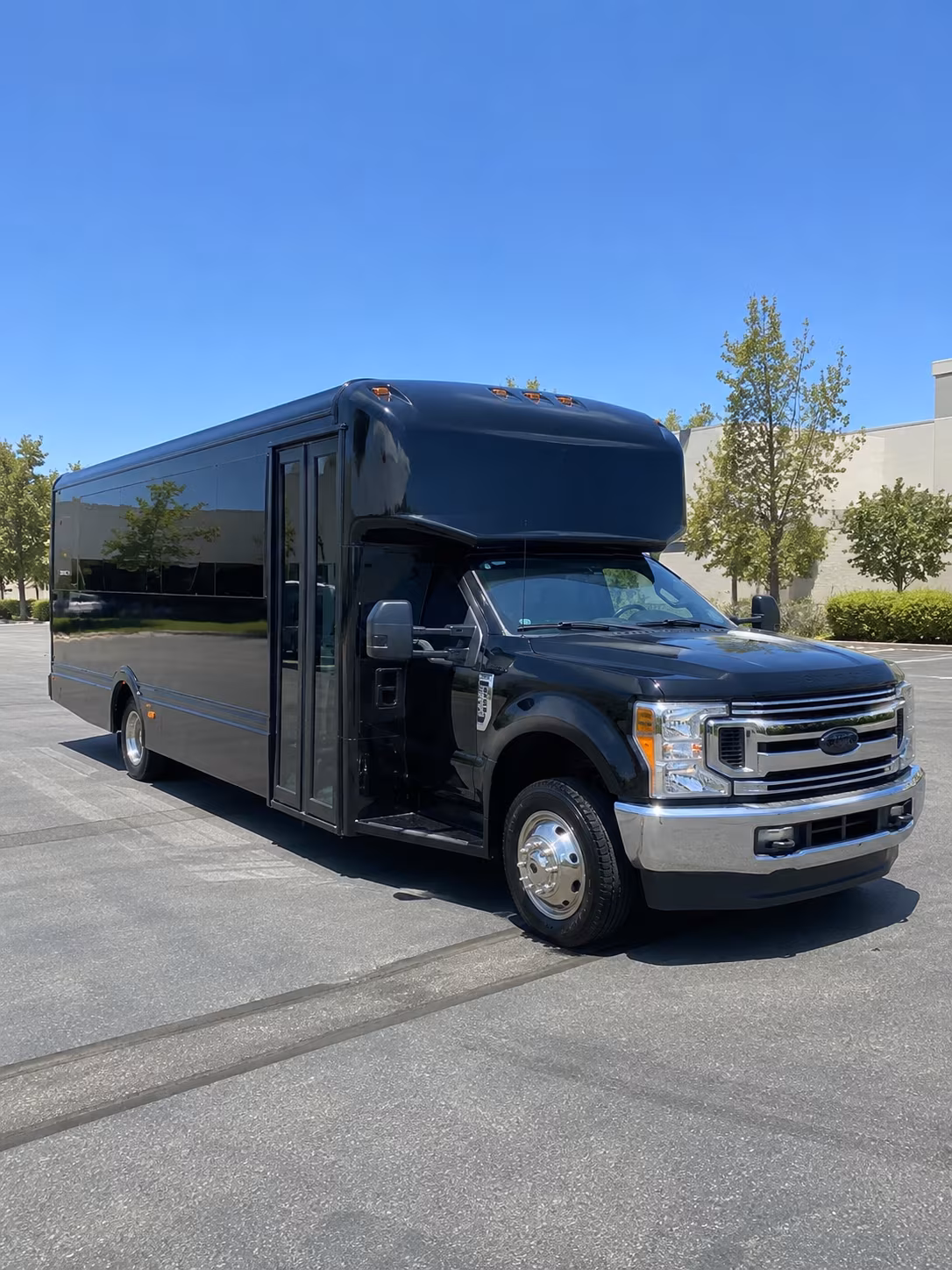 Fort Lee Prom & Homecoming Transportation party bus exterior