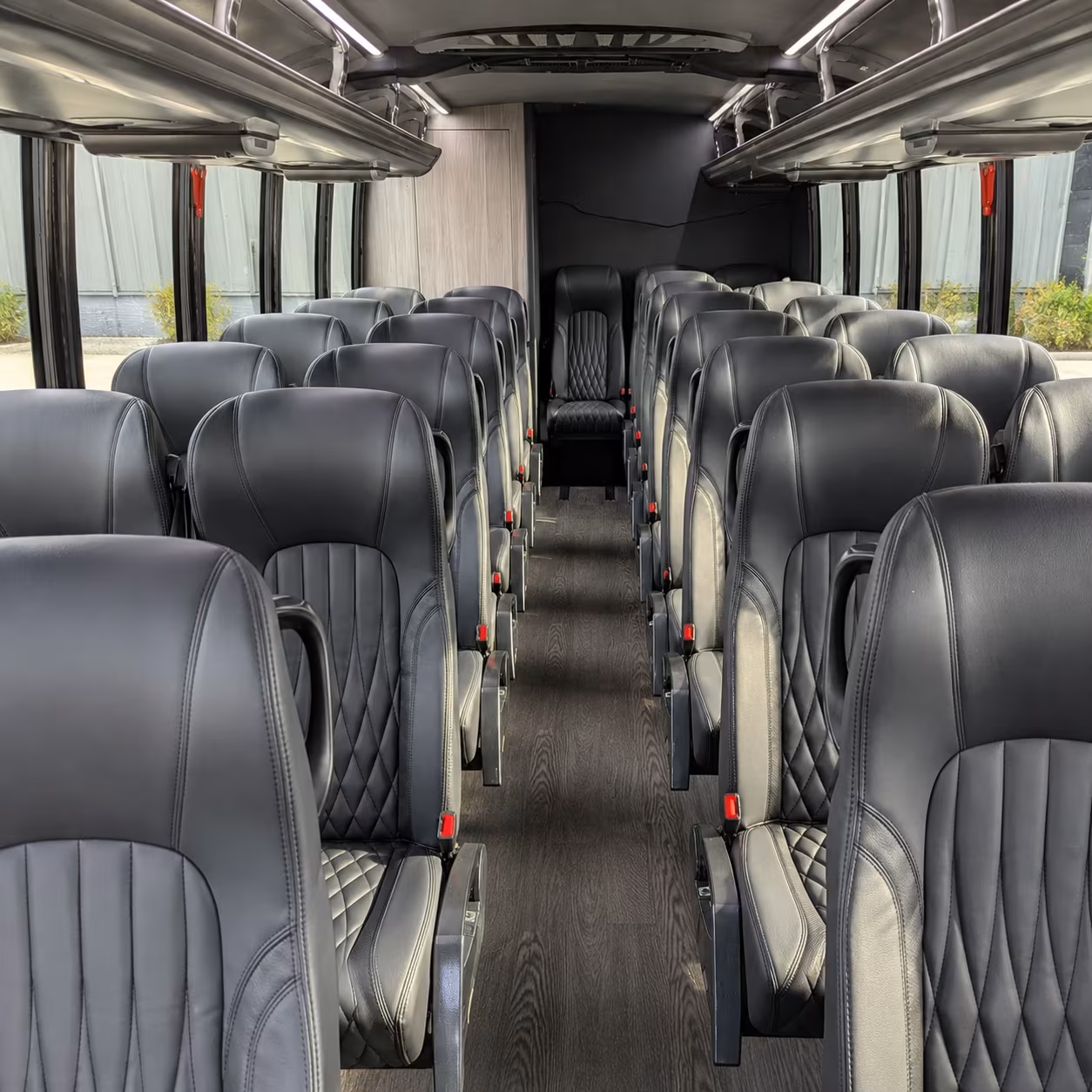 Fort Lee School Event Transportation party bus exterior