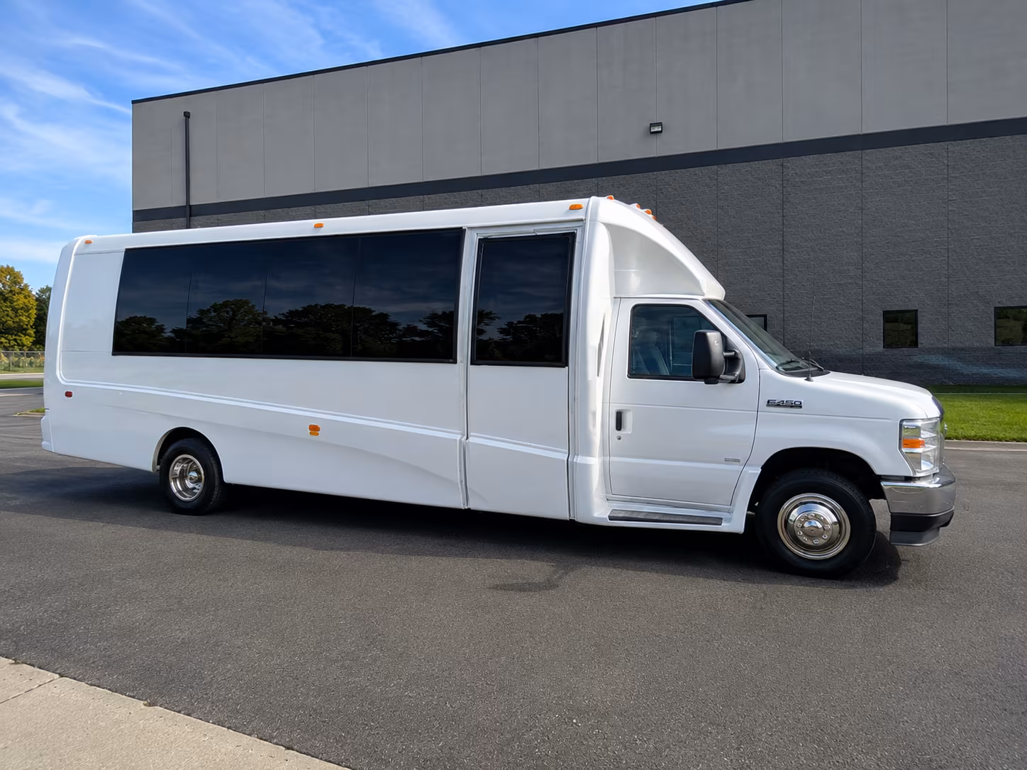Fort Lee School Event Transportation party bus interior