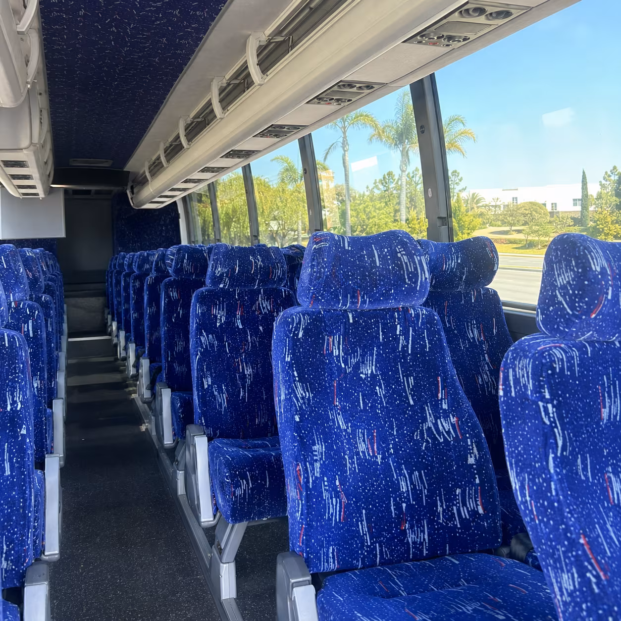 Fort Lee School Event Transportation party bus exterior