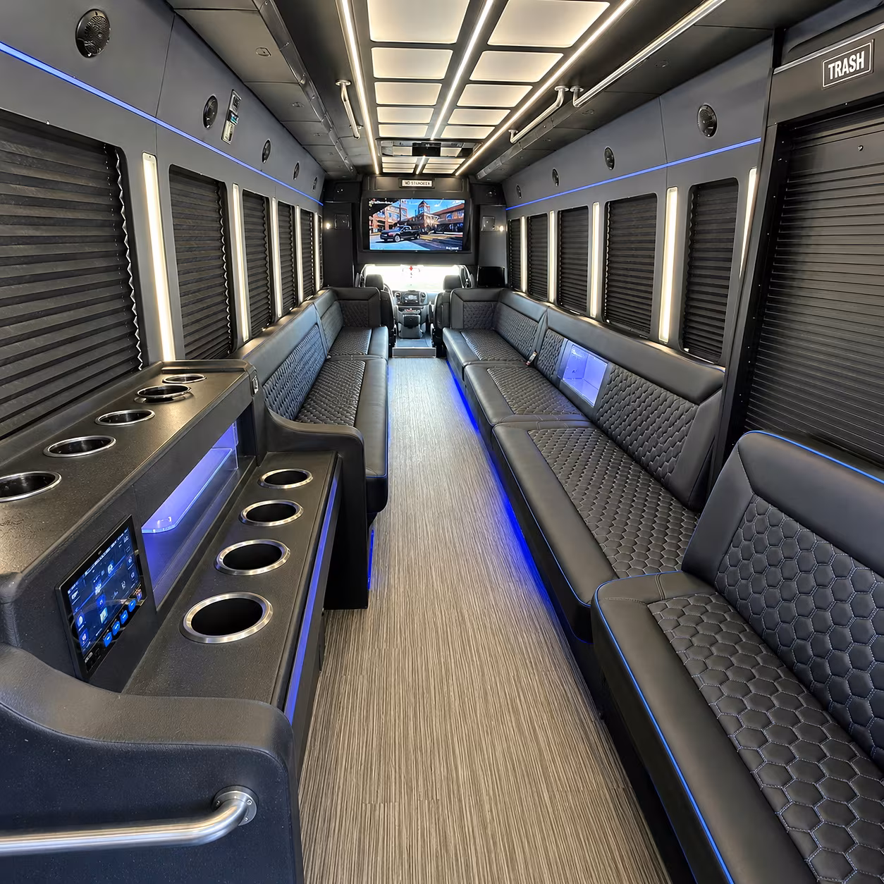 Fort Lee Sporting Event Transportation onboard seating
