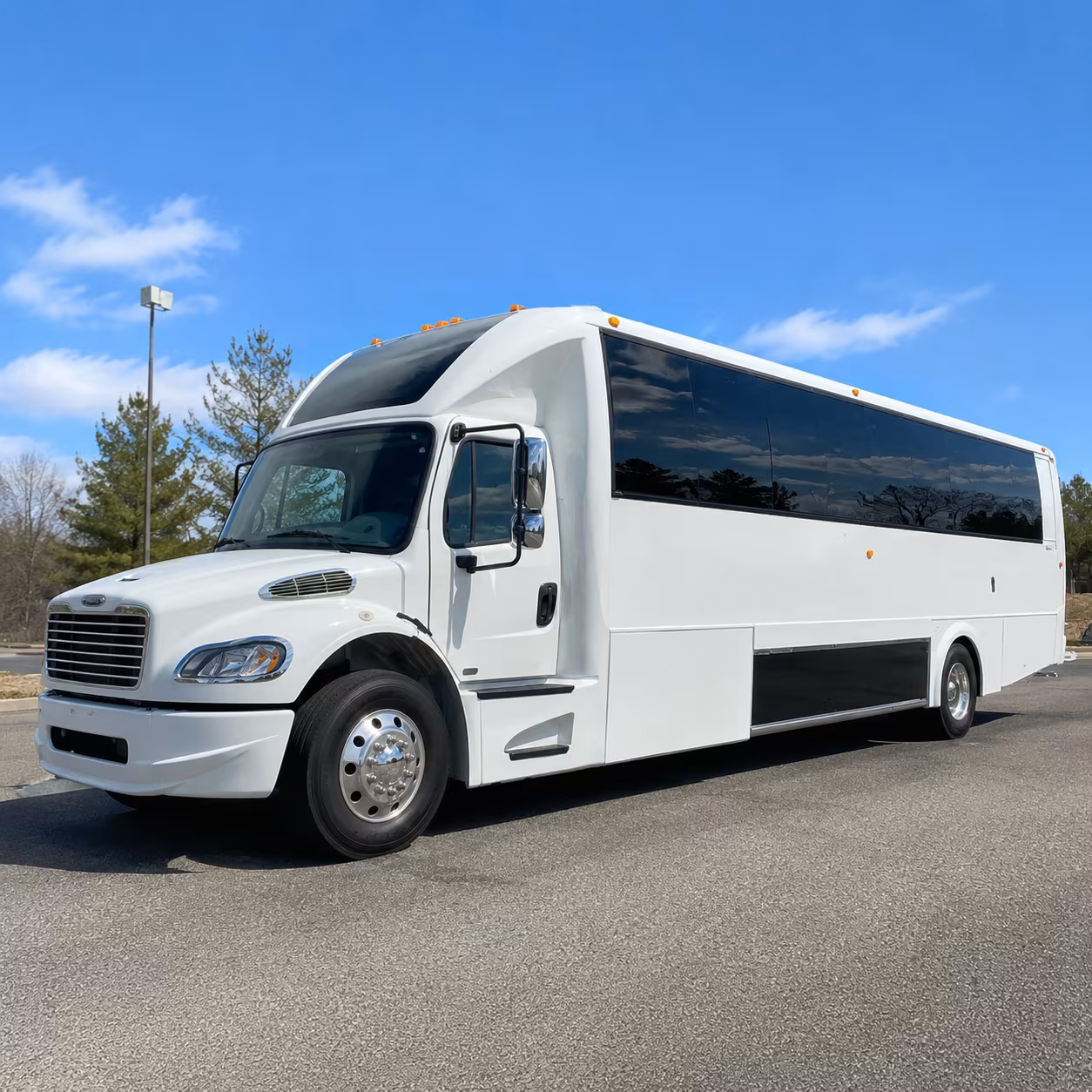 Fort Lee Winery Tour & Pub Crawl Transportation party bus exterior
